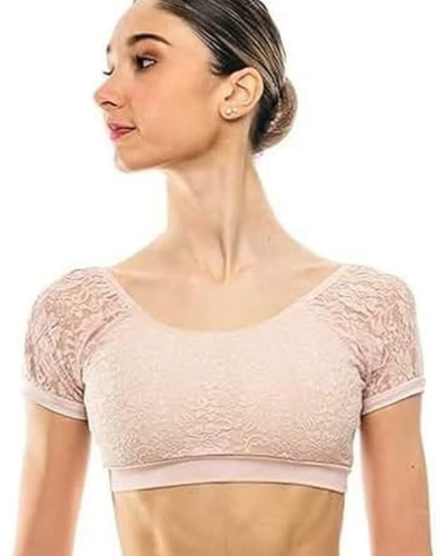 Brassière enfant avec dentelle torsadée – BAW0605 Basilica