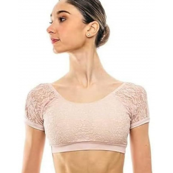 Brassière enfant avec dentelle torsadée – BAW0605 Basilica