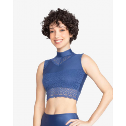 Brassière RITA col haut en dentelle – So Dança