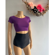 Brassière Vicard BR113 ETHEL Cassis – Pour la danse contemporaine et modern jazz