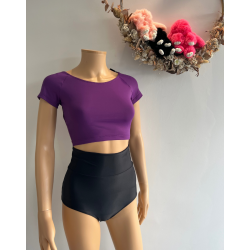 Brassière Vicard BR113 ETHEL Cassis – Pour la danse contemporaine et modern jazz