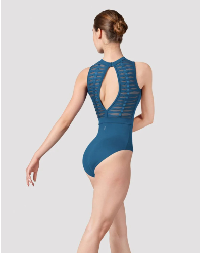 Justaucorps Femme Leony L8425 – Col Montant & Dos Ouvert – BLOCH