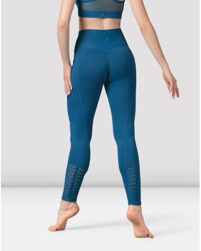Legging femme à panneaux torsadés P8458 – BLOCH