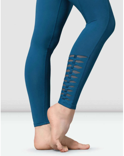 Legging femme à panneaux torsadés P8458 – BLOCH