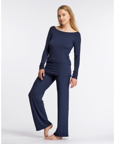 Pantalon jupette BABY – Temps Danse – Bleu marine – Danse & Yoga 