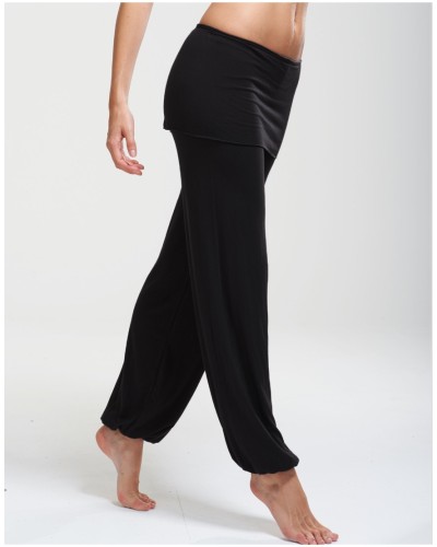 Pantalon bambou sport & yoga BABY avec jupette – Temps Danse