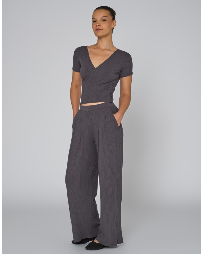 Pantalon large côtelé RINGO – Temps Danse