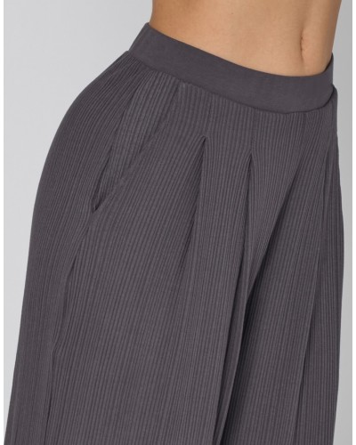 Pantalon large côtelé RINGO – Terracotta – Temps Danse