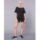 T-shirt TABOU Temps Danse – Manches courtes sport chic – Noir