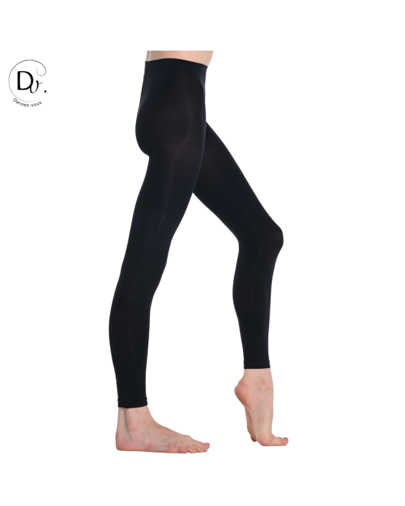 Collant de danse sans pied Dansez-Vous P102 – Noir