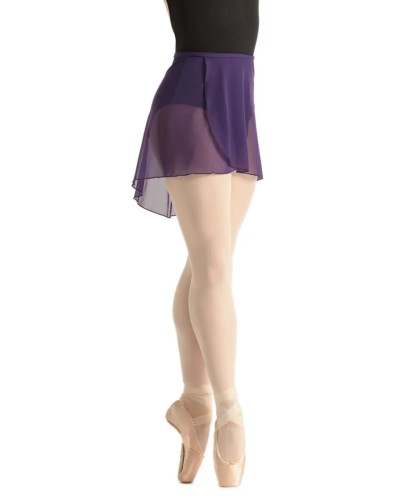 Jupette de danse classique STELLA coloris cassis - Ballet Rosa