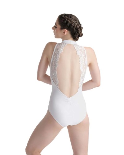Justaucorps blanc Ballet Rosa Alexine