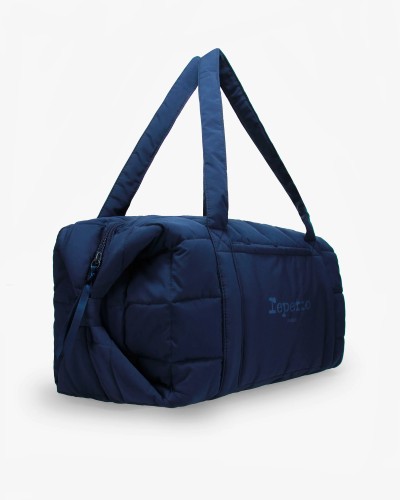 Sac polochon large Repetto bleu classique - B0233N