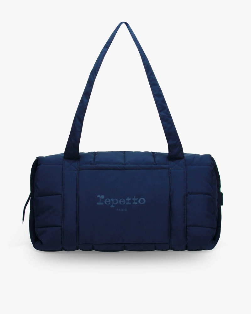 Sac polochon large Repetto bleu classique - B0233N