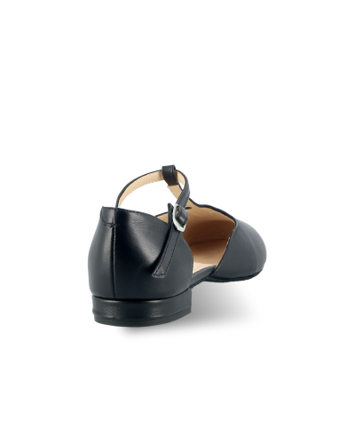 Chaussures de danse Merlet XIA – Salomé en cuir noir, confort et stabilité