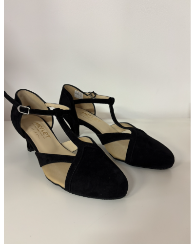 Chaussures de danse de salon Merlet ANAIS – Noir, talon 5 cm, édition limitée