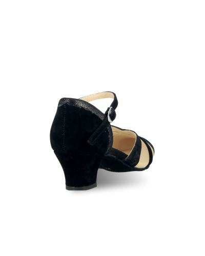 Chaussures de danse Merlet EDGY – petit talon carré stable et chic