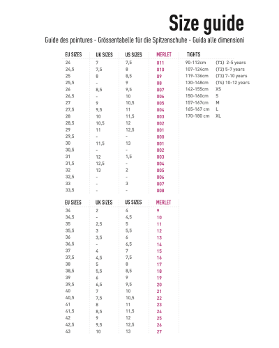 Pointe de danse BELLE Merlet – idéale pour débutantes Pointe de danse BELLE Merlet – idéale pour débutantes