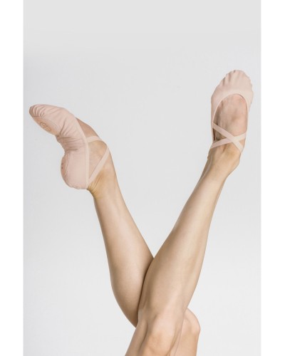 Demi-pointes Vesta en toile stretch WEAR MOI – Dark Pink