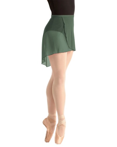 Jupette de danse classique STELLA coloris olive - Ballet Rosa