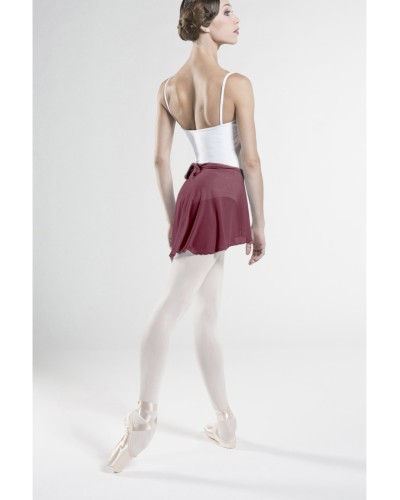 Jupette BURGUNDY à nouer ALEGRO - WEARMOI