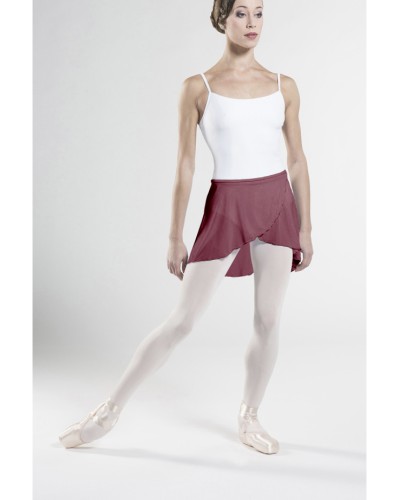 Jupette BURGUNDY à nouer ALEGRO - WEARMOI