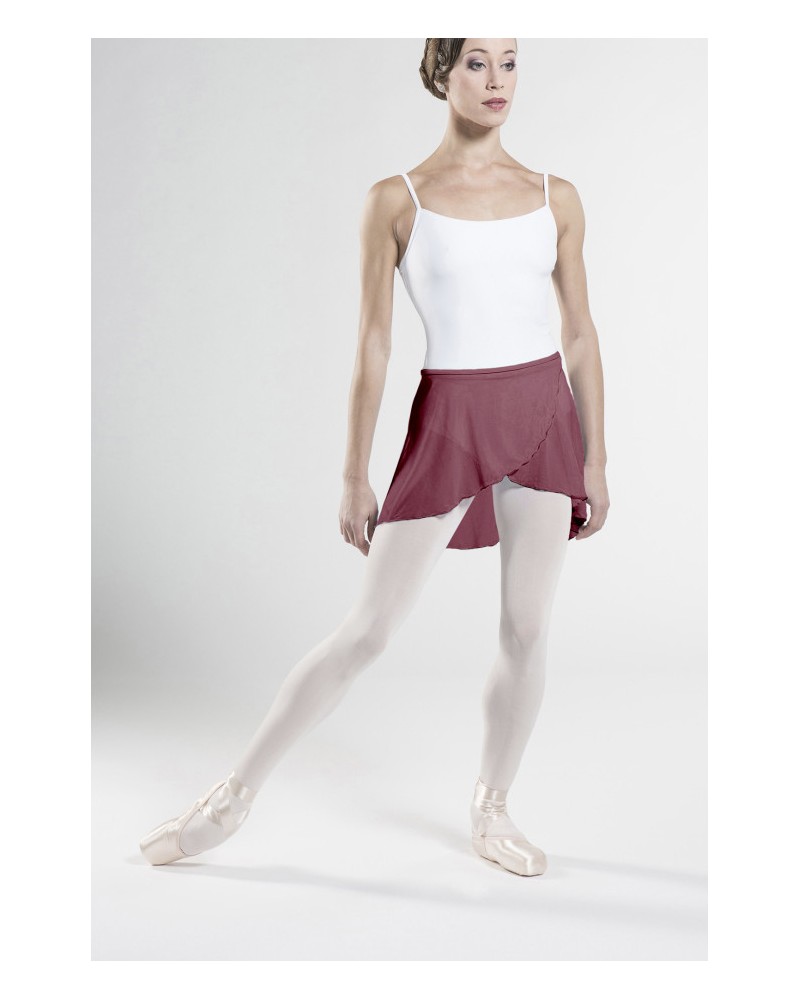 Jupette BURGUNDY à nouer ALEGRO - WEARMOI