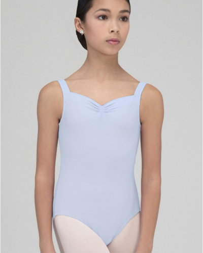 Justaucorps fille  à bretelles larges et froncé sur le devant WEARMOI