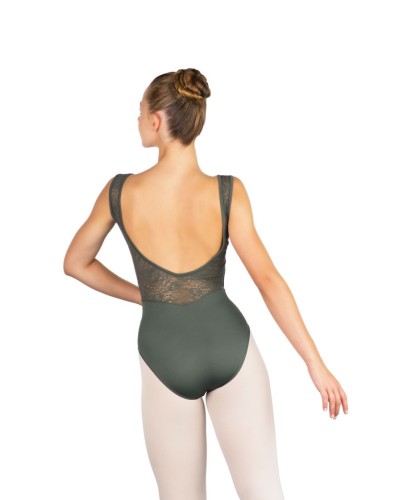 Justaucorps olive INAYA de Ballet Rosa