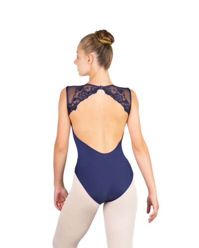 Justaucorps en dentelle Emmeline – Ballet Rosa