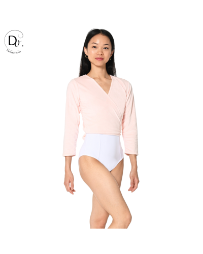 Cache-cœur rose de danse FLUFFY Dansez-Vous