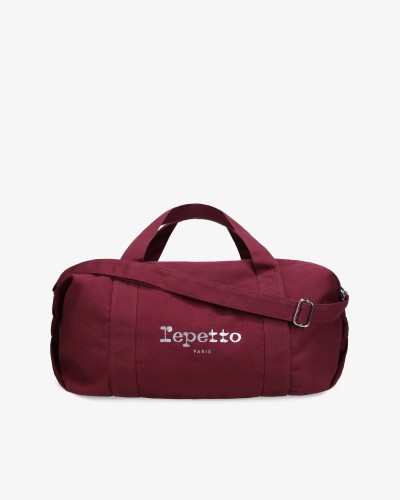Sac de danse Repetto grand polochon – Modèle large – Bordeaux