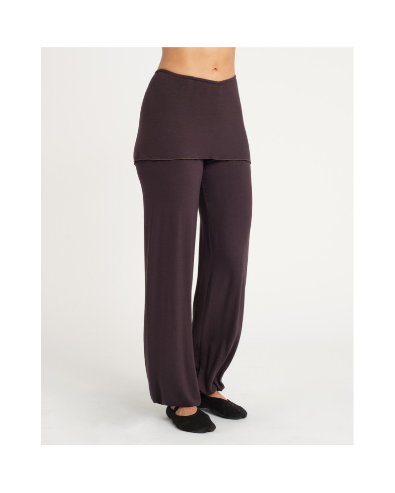 Pantalon bambou sport & yoga BABY avec jupette – Temps Danse