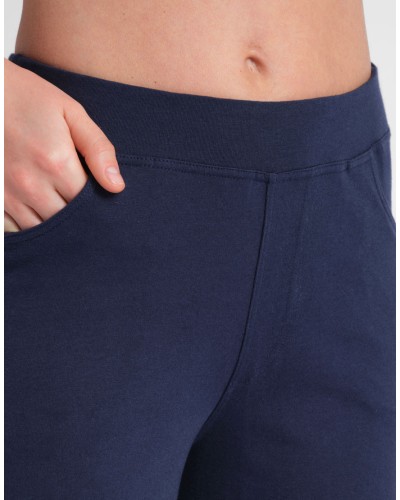 Pantalon large CATANE coton modal