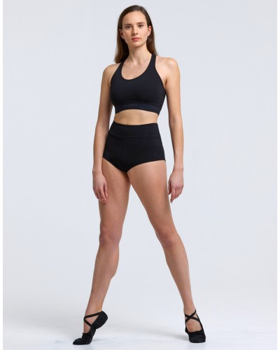 Short taille haute ADONIS noir Temps Danse