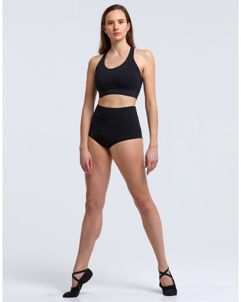 Short taille haute ADONIS noir Temps Danse