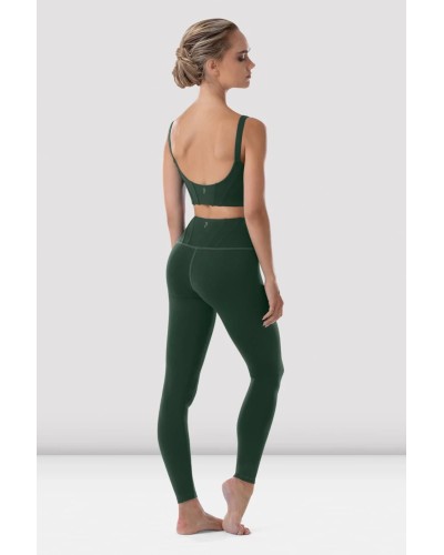 Legging vert P4148 BLOCH – Yoga, Pilates & Fitness