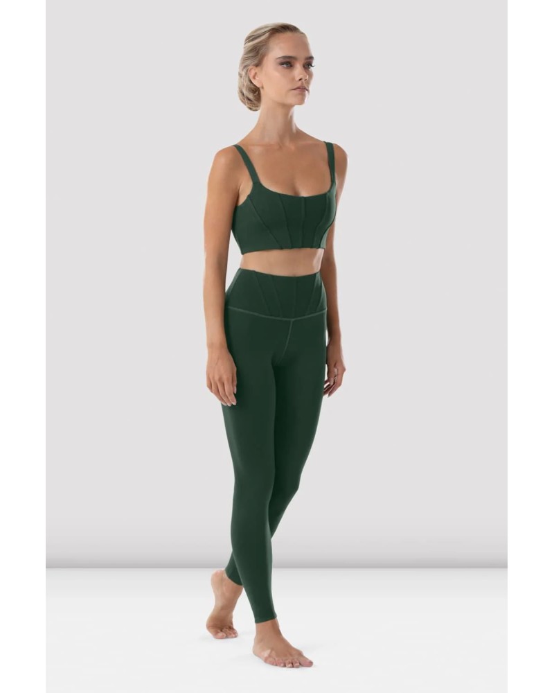 Legging vert P4148 BLOCH – Yoga, Pilates & Fitness