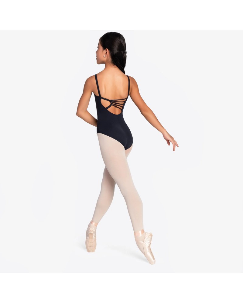 Justaucorps de danse enfant strass dos So Dança SL175