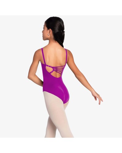 Justaucorps de danse enfant strass dos So Dança SL175