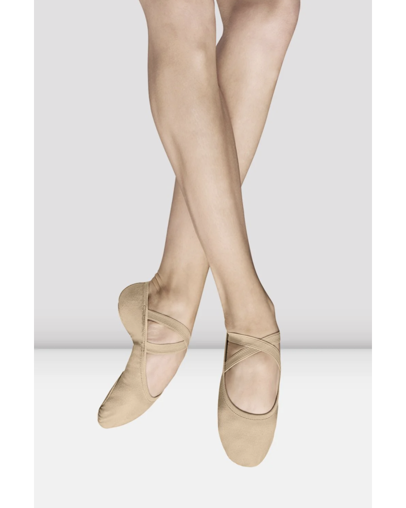 Demi-pointes bi-semelle de couleur sable BLOCH S0284L PERFORMA