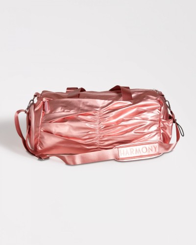 Sac de danse métallisé rose HARMONY