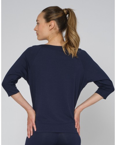 T-shirt ample CANBERRA en coton modal de Temps Danse