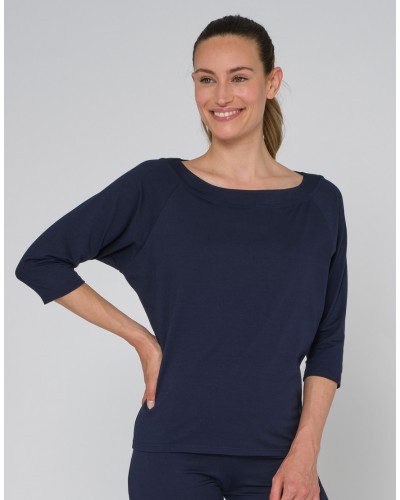 T-shirt ample CANBERRA en coton modal de Temps Danse