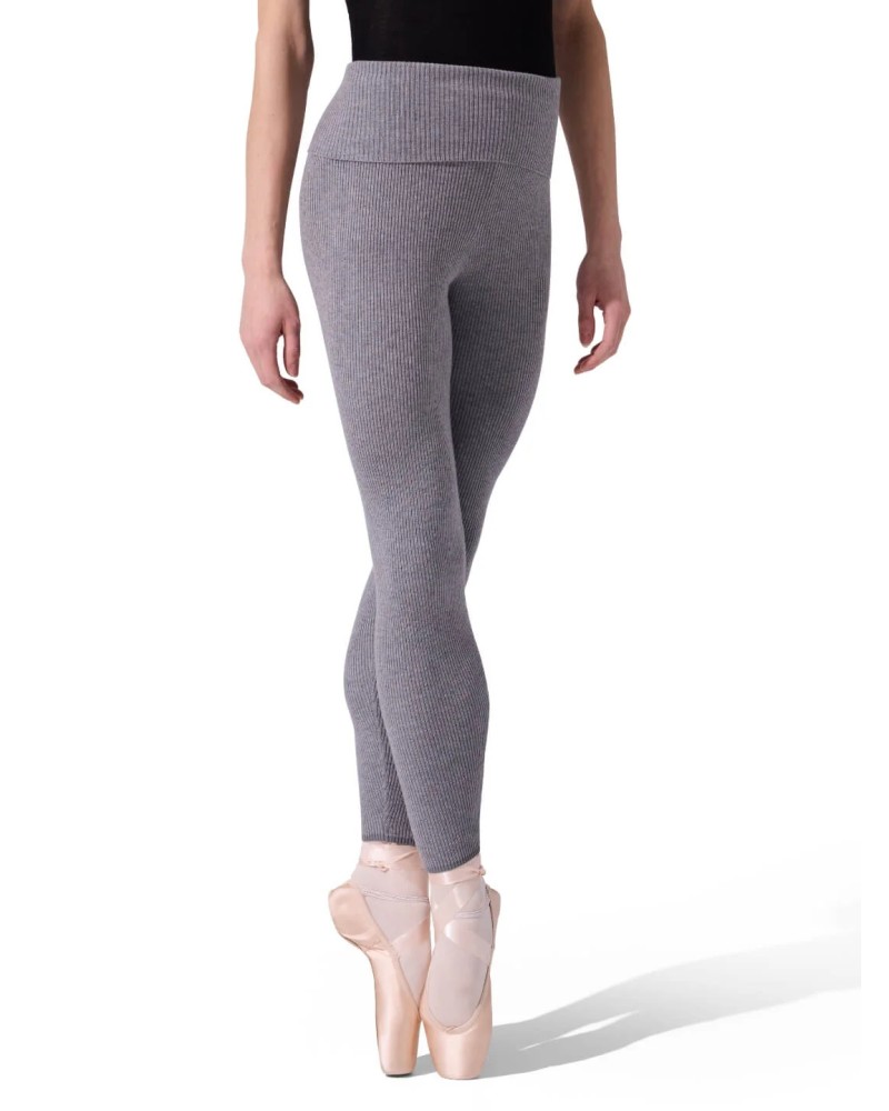Legging de danse côtelé gris 11382 Capezio