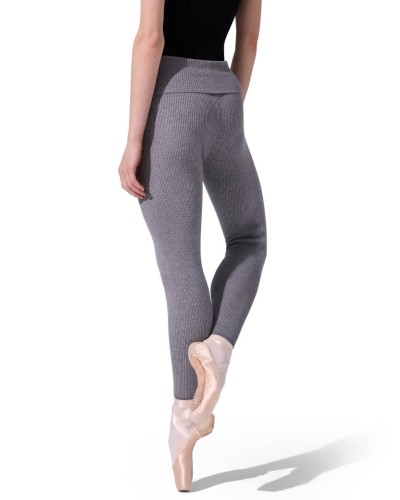 Legging de danse côtelé gris 11382 Capezio