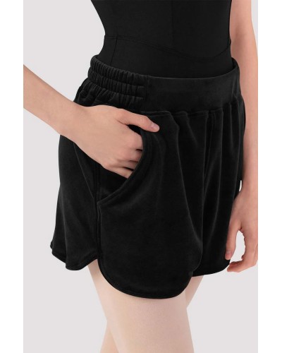 Short d’échauffement danse velours Debby BLOCH femme