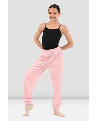 Pantalon d’échauffement velours Nicole BLOCH fille