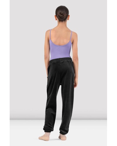 Pantalon d’échauffement velours Nicole BLOCH fille