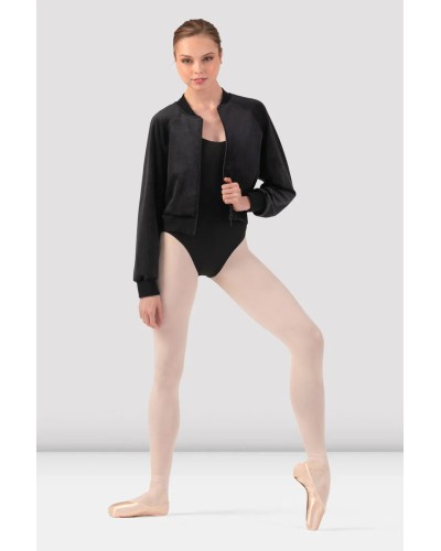Veste d’échauffement velours Amanda BLOCH femme